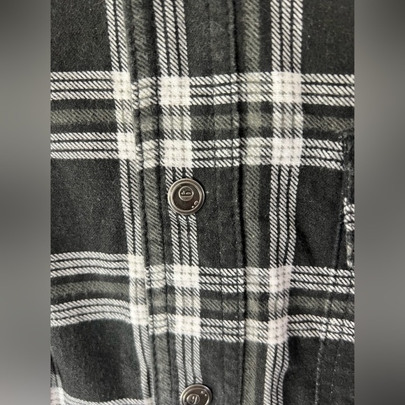 Speed & Strength Black Nine Kevlar Aramid Reinforced Black Plaid Moto Shirt - Picture 3 of 15